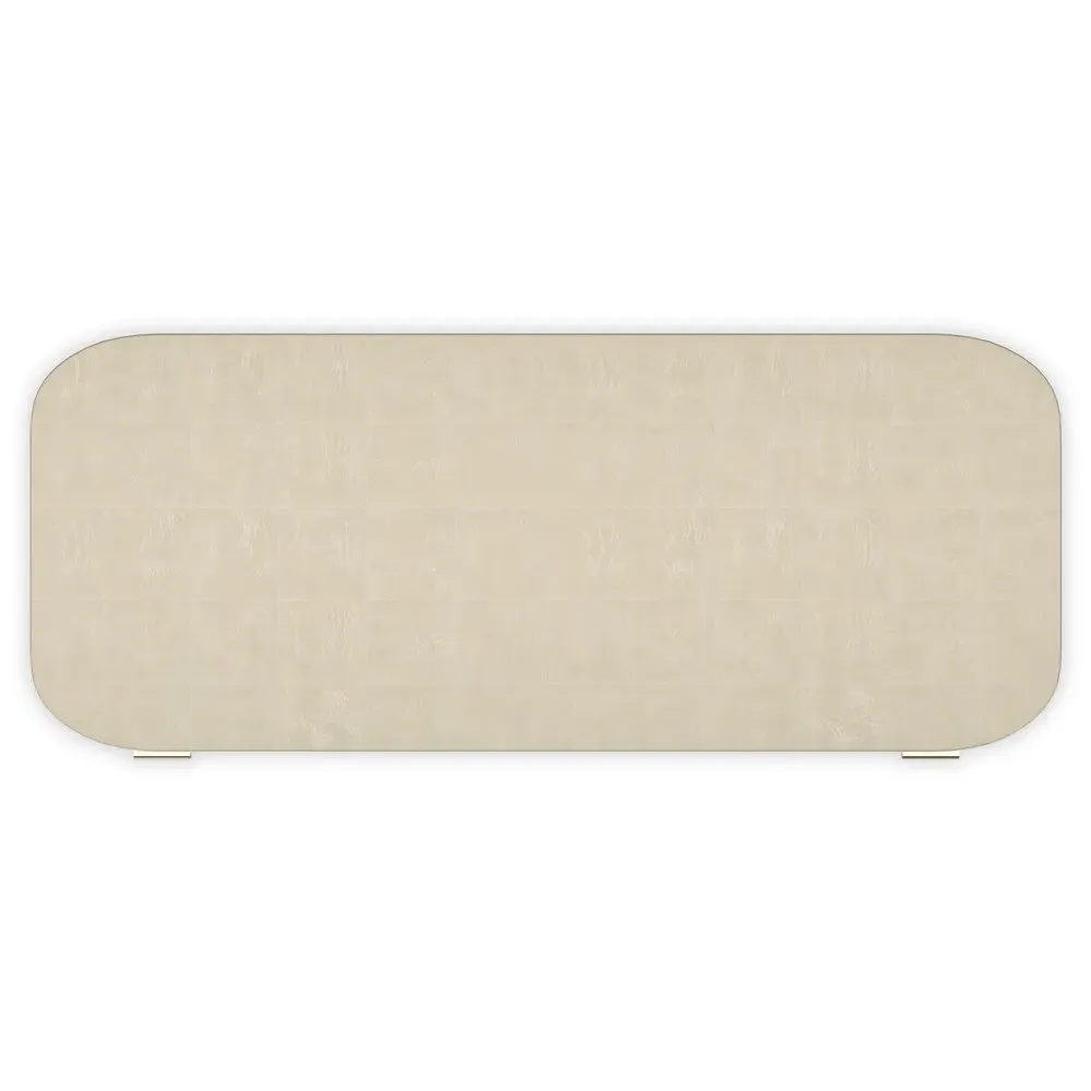 Lainey Desk - Beige, Resin