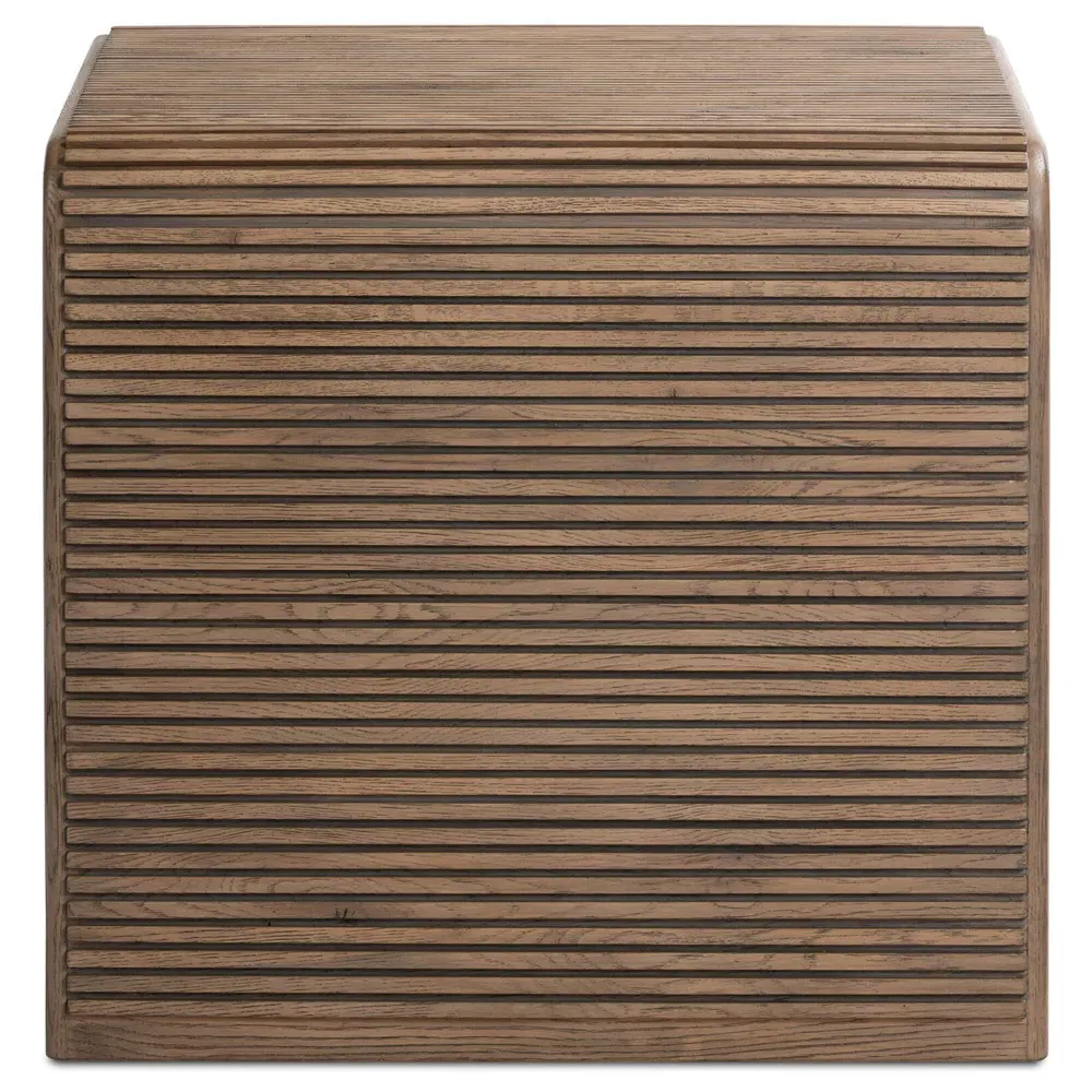 Lana End Table - Grey, Oak