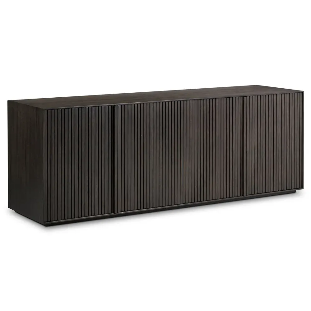 Lana Sideboard - Black, Oak Wood