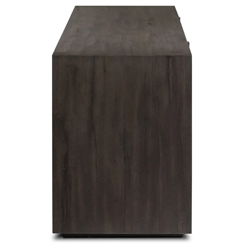Lana Sideboard - Black, Oak Wood