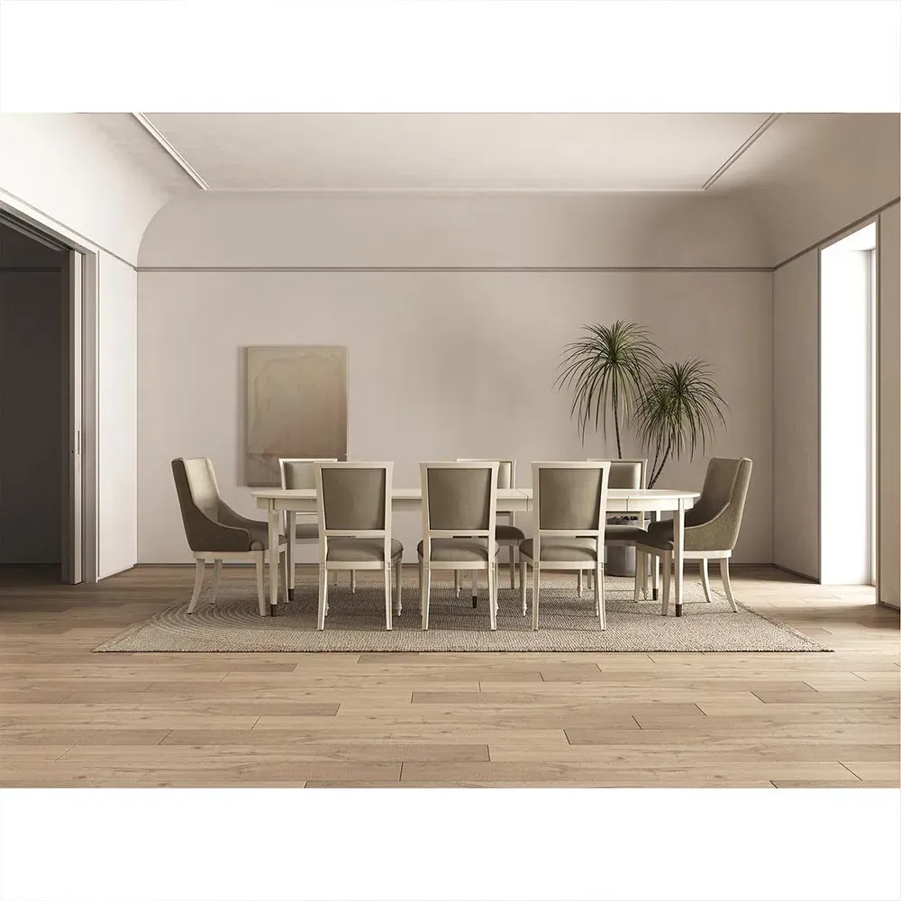 Landen Oval Extendable Dining Table - Beige