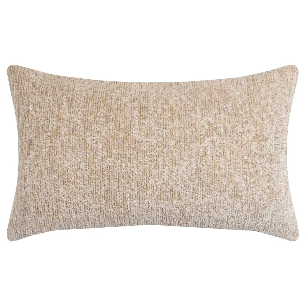 Landon Lumbar Throw Pillow - Honey Brown, Sunbrella