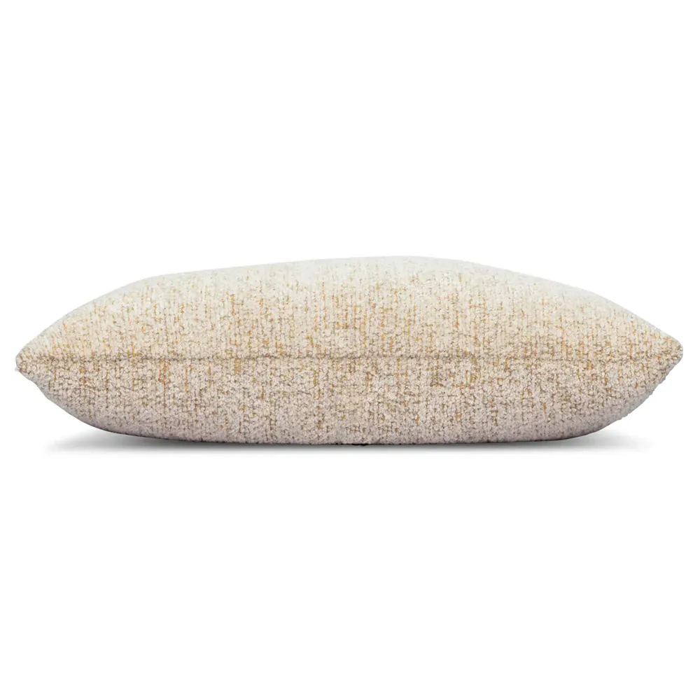 Landon Lumbar Throw Pillow - Honey Brown, Sunbrella