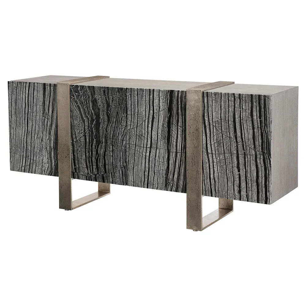 Landon Media Cabinet - Black, Wood
