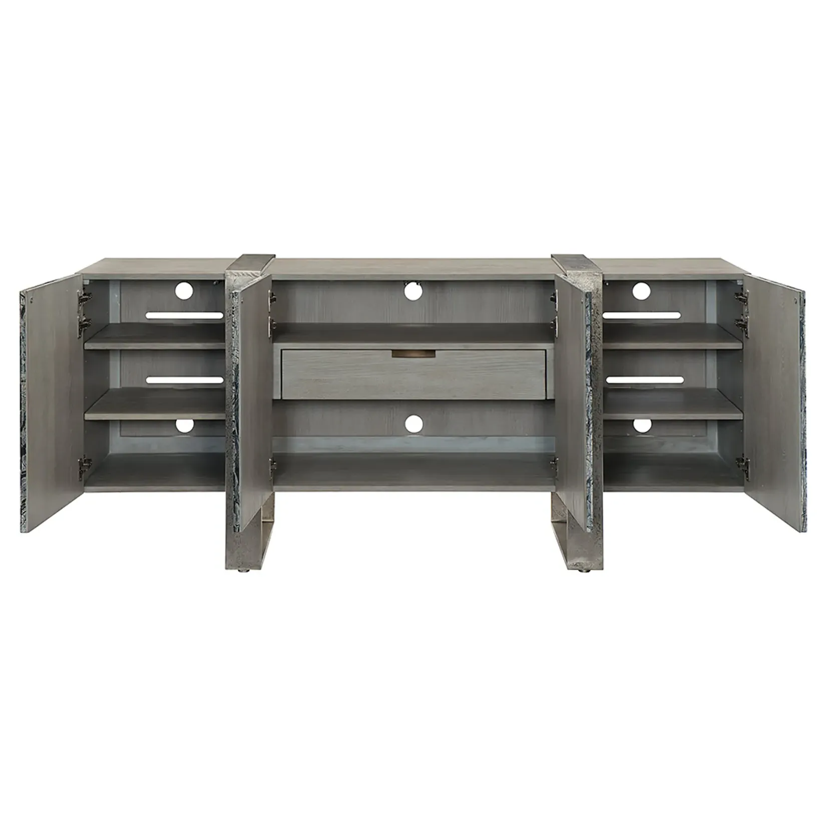 Landon Media Cabinet - Black, Wood