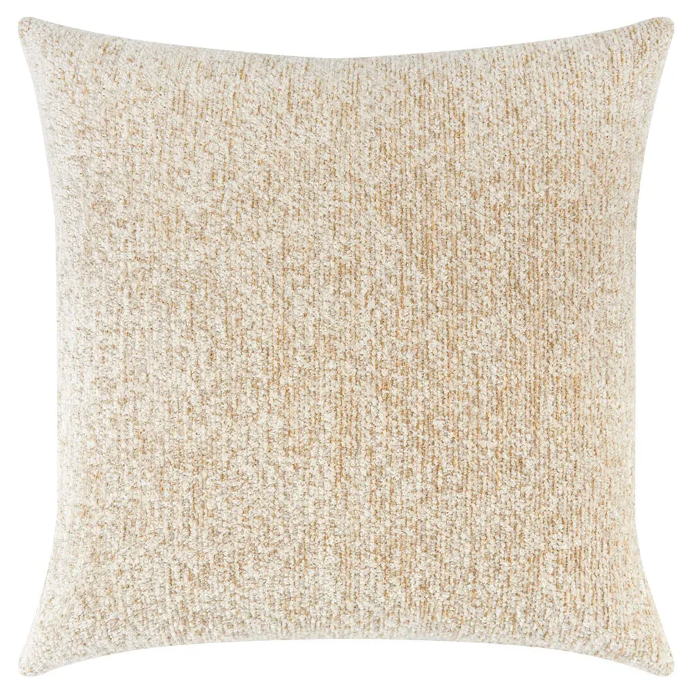 Landon Square Throw Pillow - Honey Brown, Sunbrella