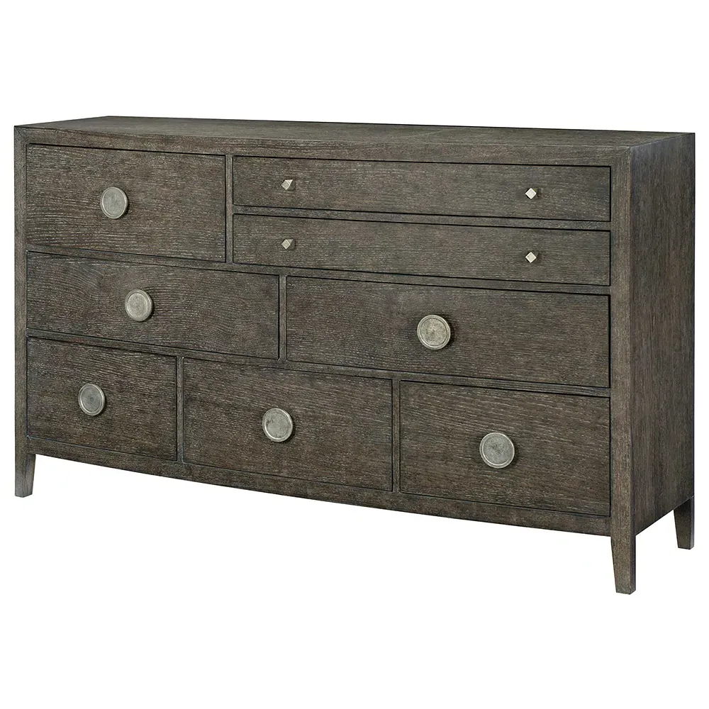Landon Wide Dresser - Charcoal, Wood