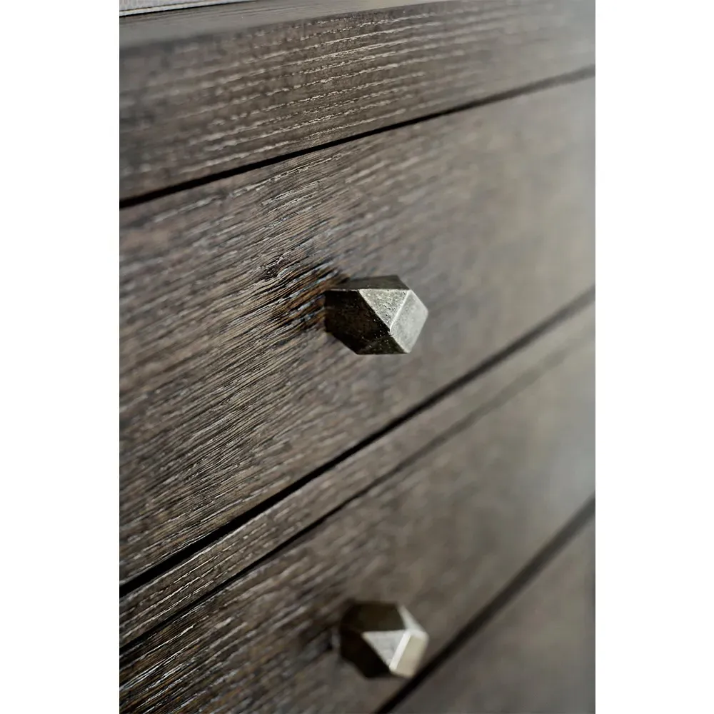 Landon Wide Dresser - Charcoal, Wood