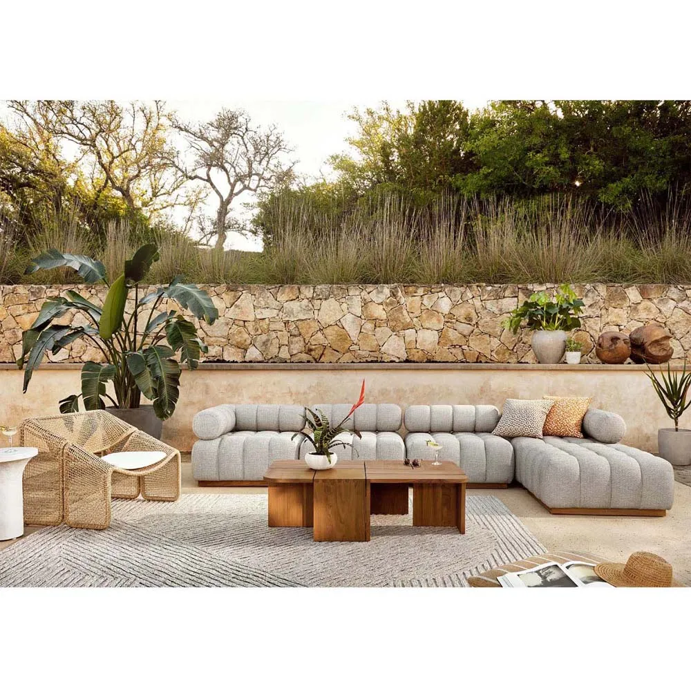 Lani Outdoor Lounge Chair - Brown, Wicker