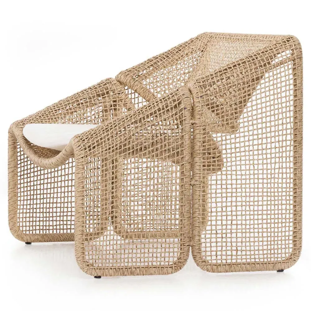 Lani Outdoor Lounge Chair - Brown, Wicker