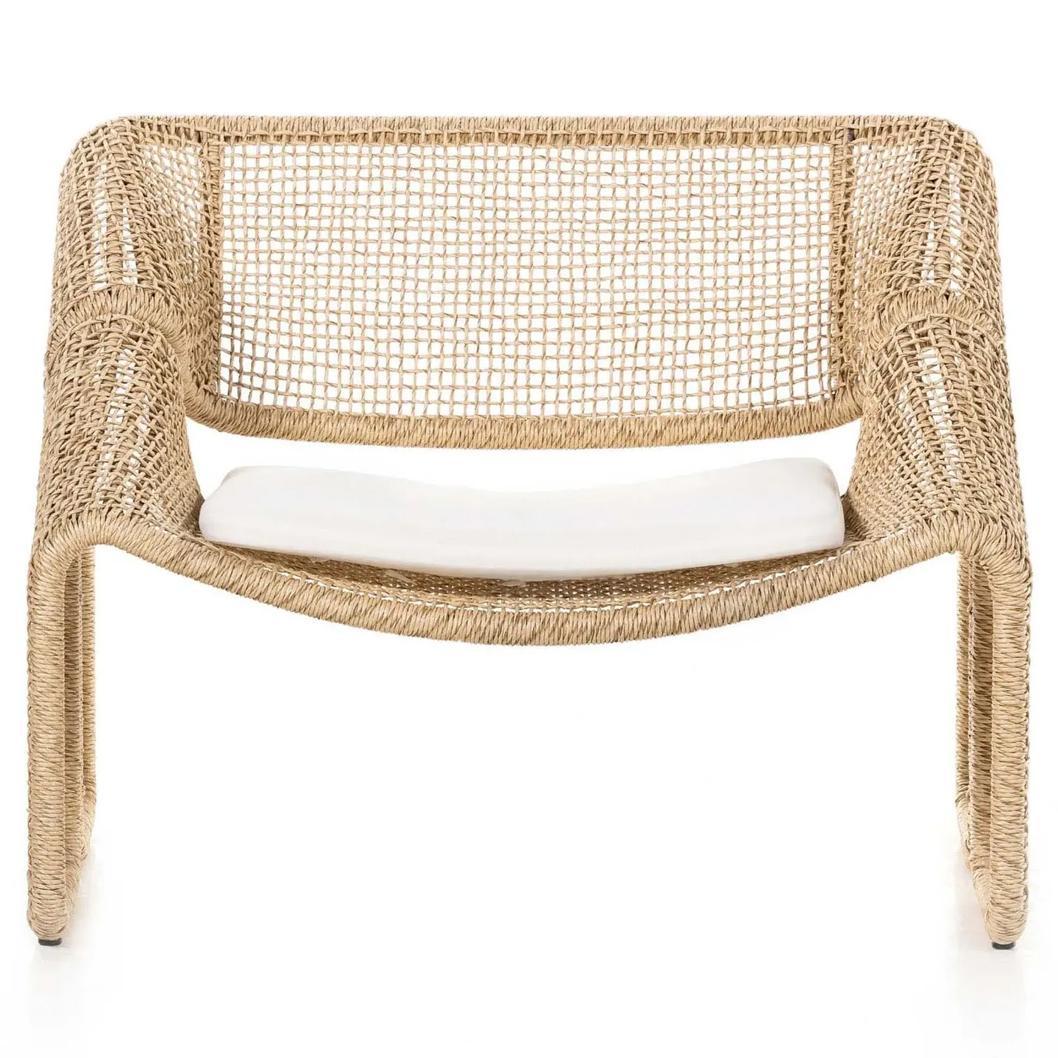 Lani Outdoor Lounge Chair - Brown, Wicker
