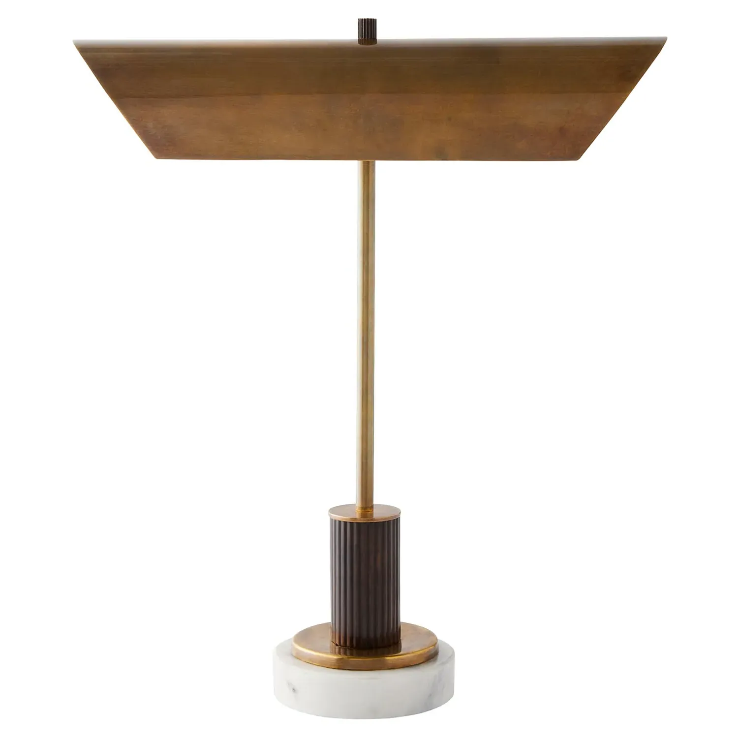Lansing Table Lamp - Brass, Marble image