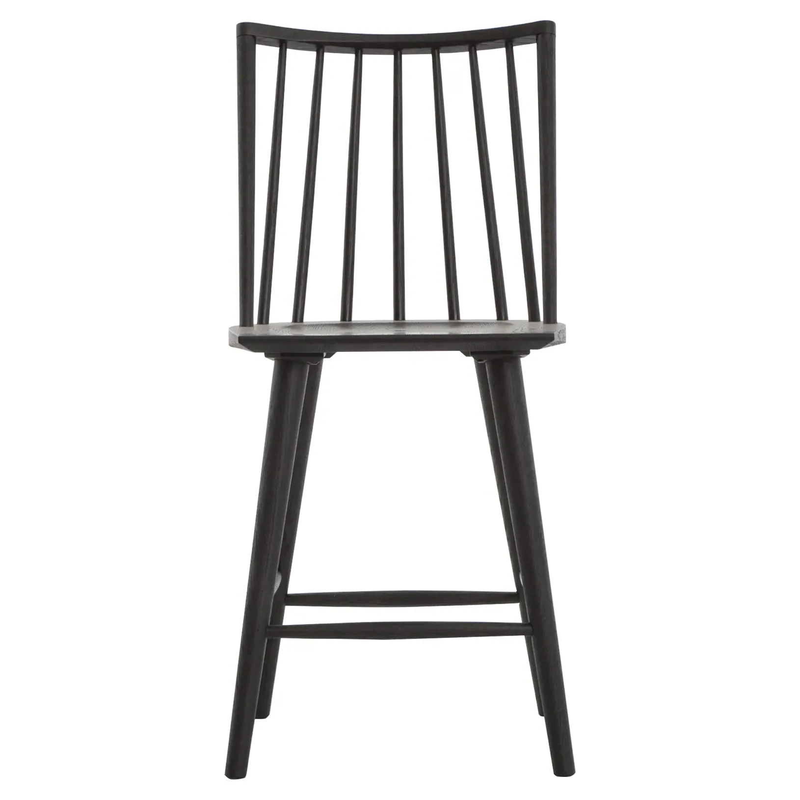 Lara Windsor Counter Stool - Black, Oak