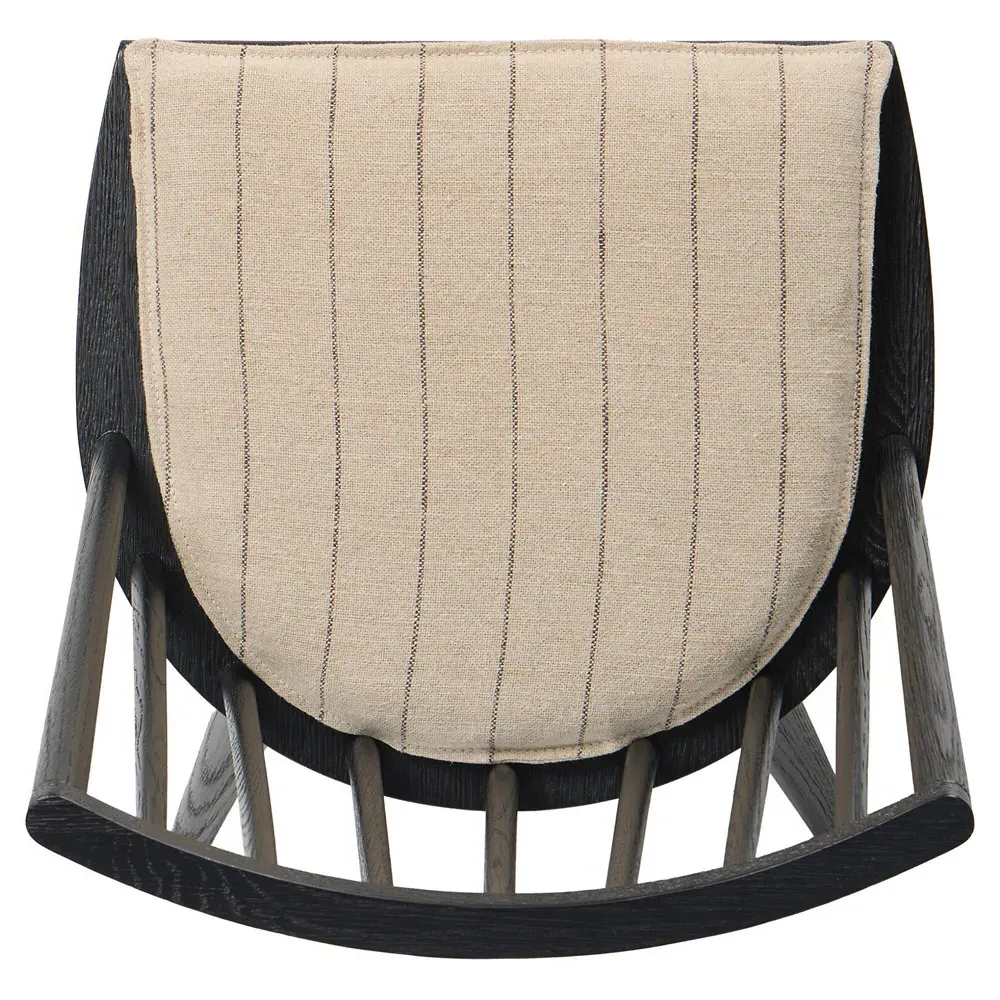 Lara Windsor Dining Side Chair - Black, Oak