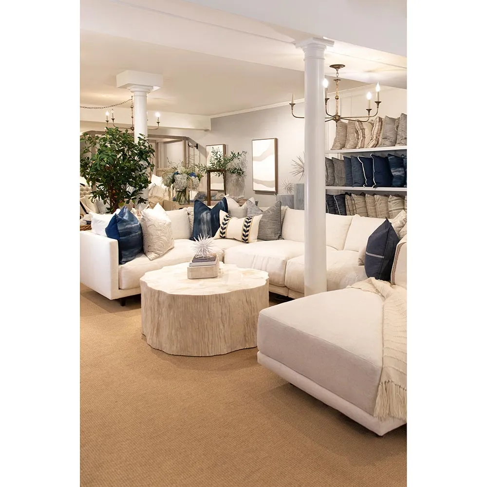 Large Sea Urchin Sculpture - Frost White, Resin