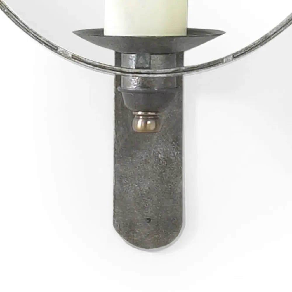 Lark Candle Sconce - Bronze, Metal