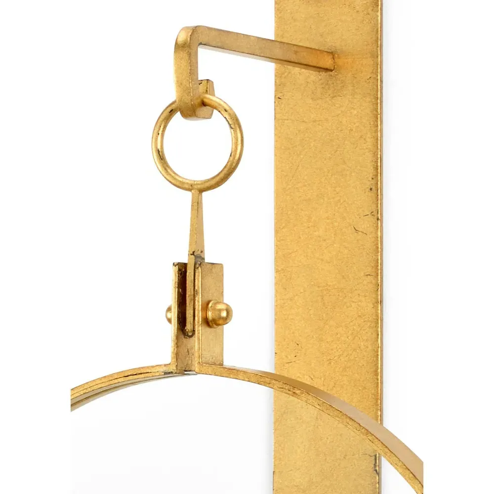 Lark Candle Sconce - Gold, Iron