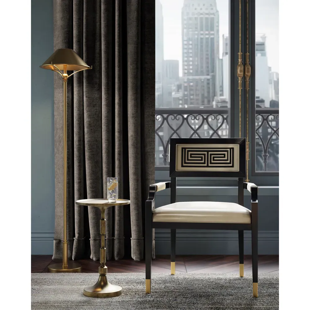 Larson Floor Lamp - Brass, Iron