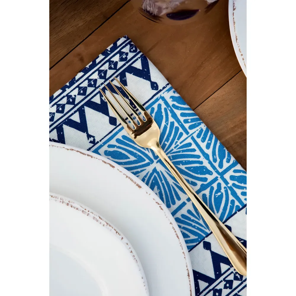 Lastra Coastal Dinner Plate - White, Melamine