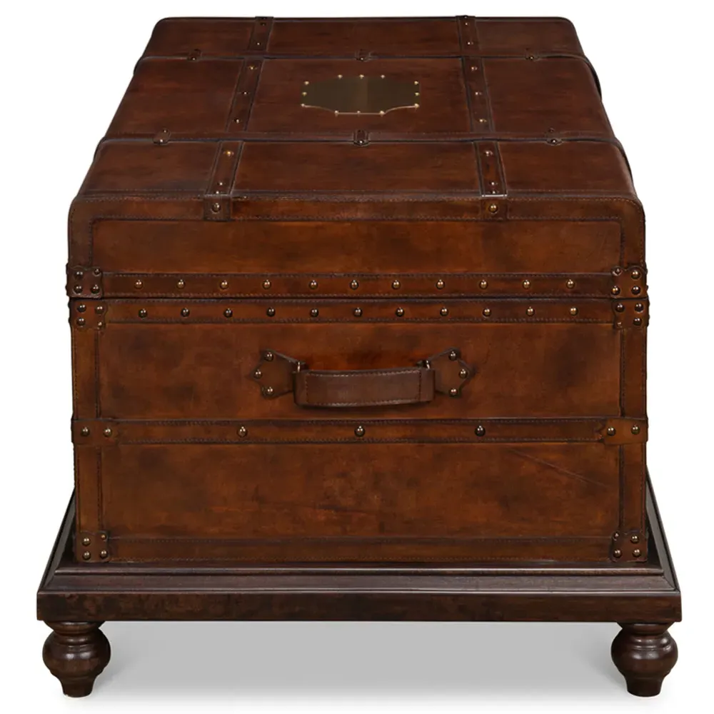 Laura Trunk - Brown, Leather