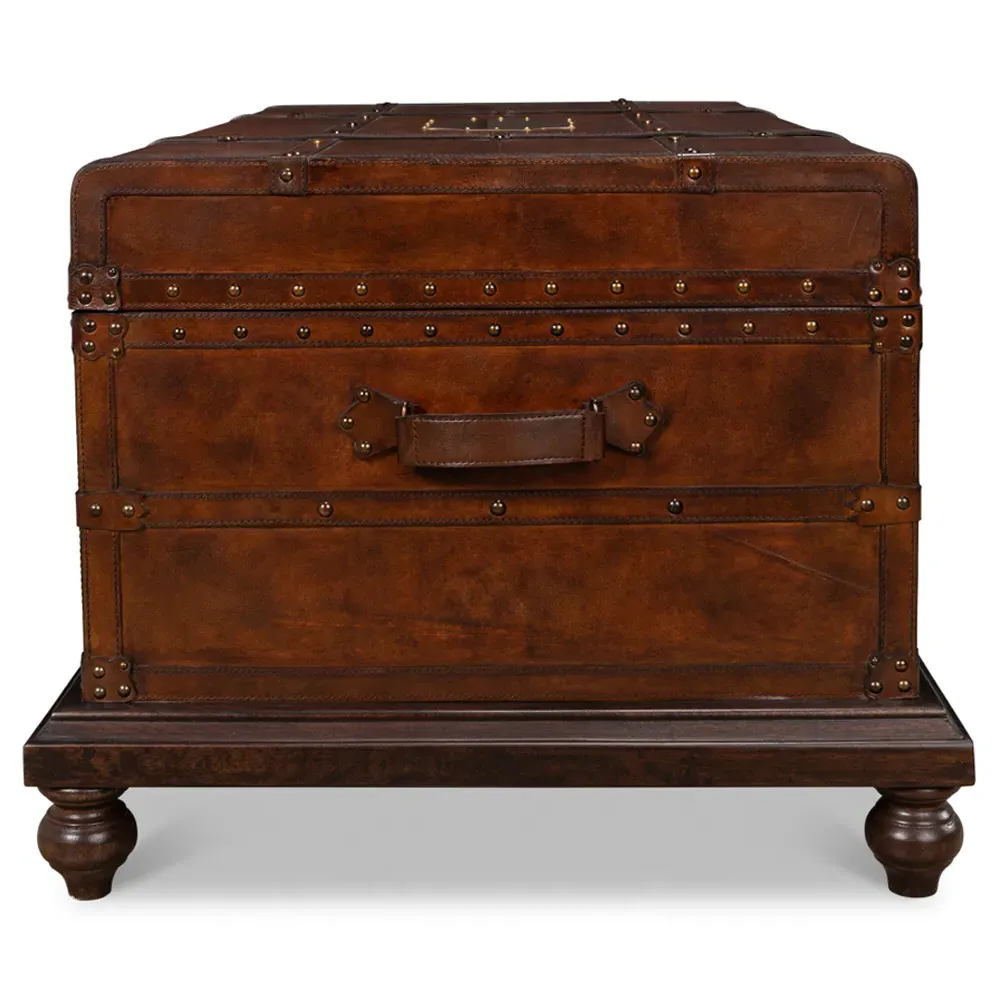 Laura Trunk - Brown, Leather