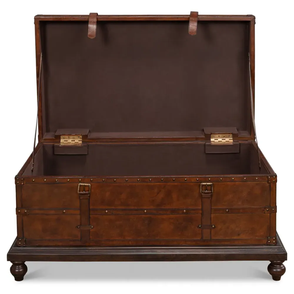 Laura Trunk - Brown, Leather