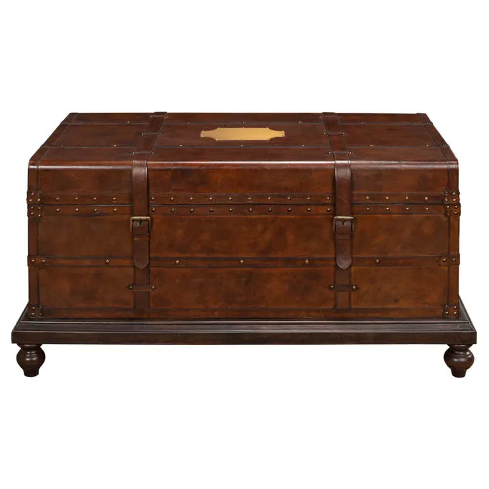 Laura Trunk - Brown, Leather image