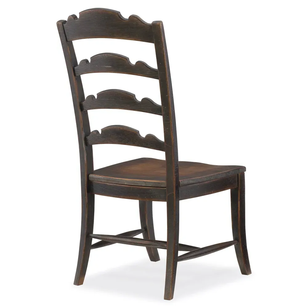 Laurel Ladderback Dining Chair - Black, Oak
