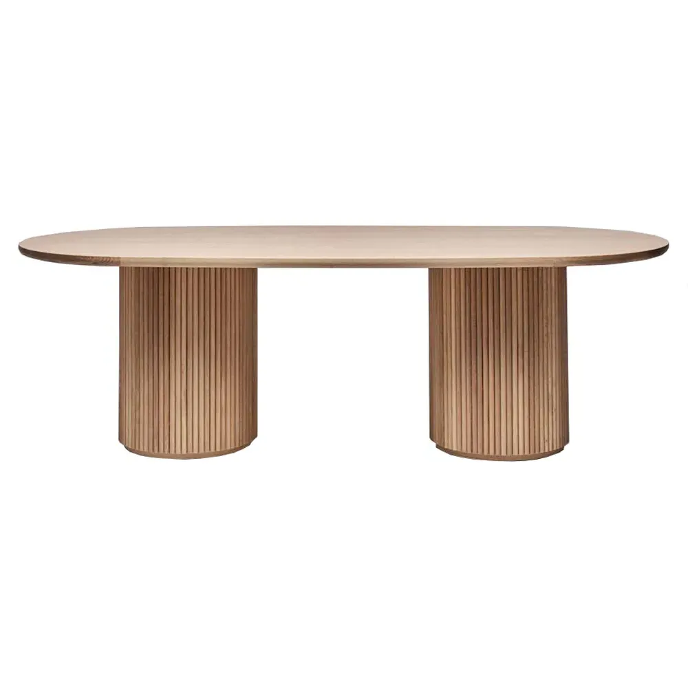 Laurel Oval Dining Table - Saddle, Oak