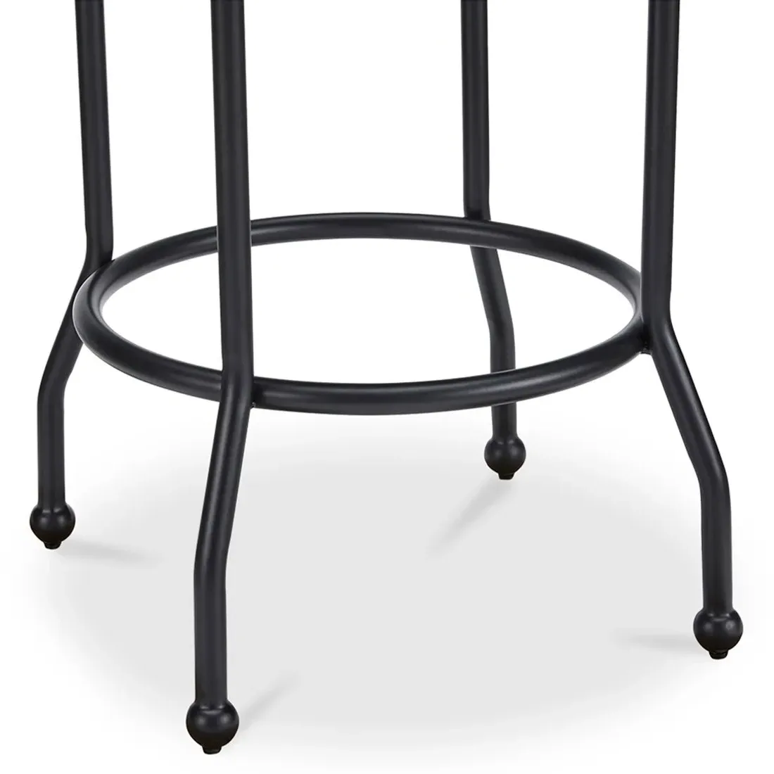 Lauren Swivel Counter Stool - Beige, Iron