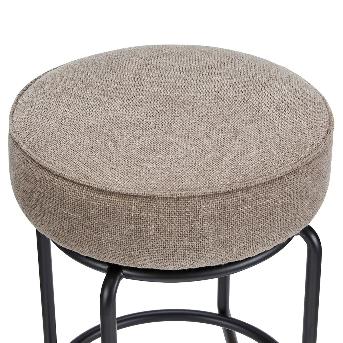 Lauren Swivel Counter Stool - Light Brown, Iron