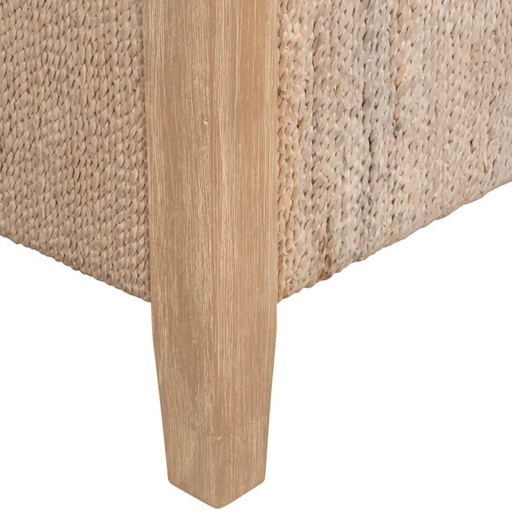 Laurice Standard Platform Bed - Brown, Abaca Rope