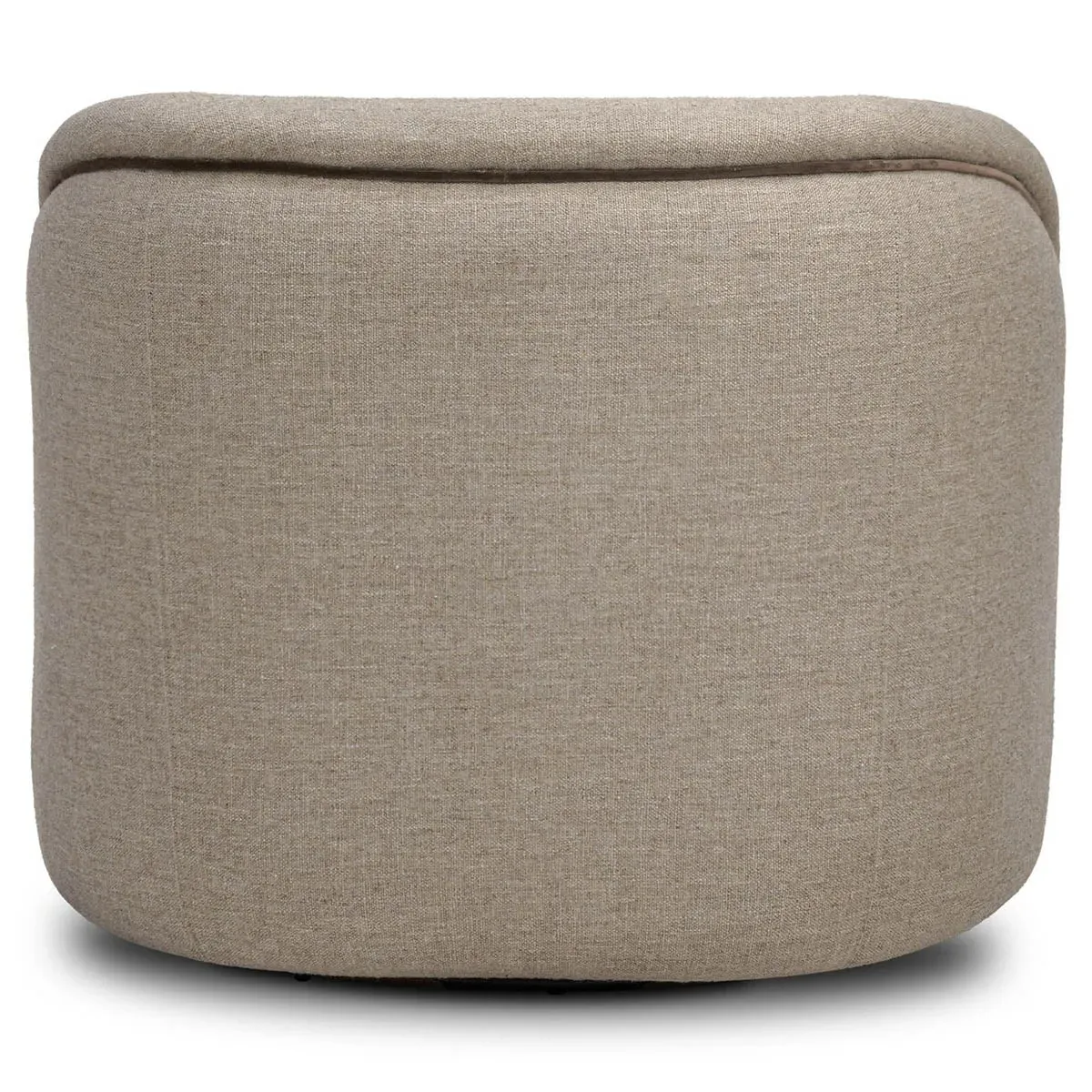 Laurrey Alcala Swivel Chair - Taupe, Performance Fabric