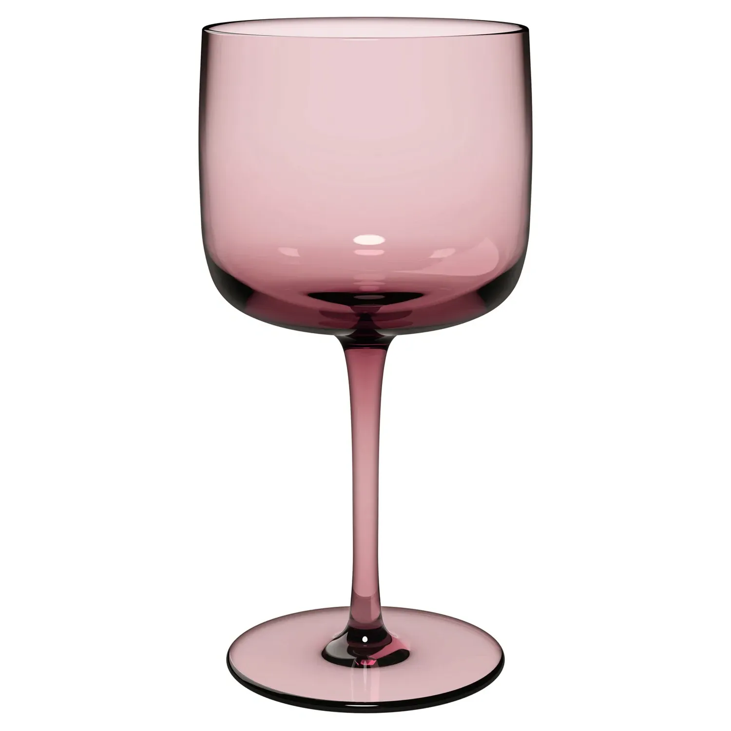 Lave Wine Goblet Set of 2 - Purple, Crystal Glass image