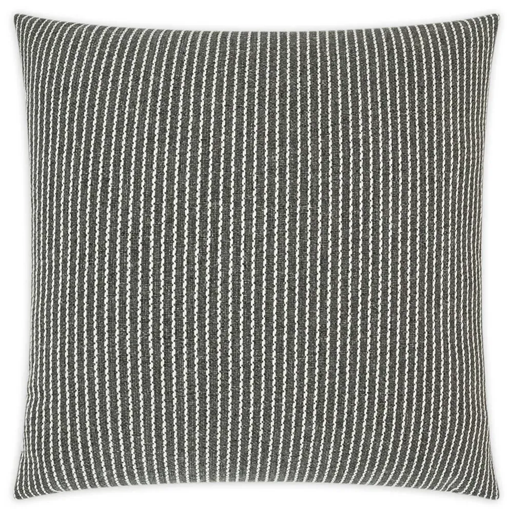 Lea Square Throw Pillow - Black, Acrylic