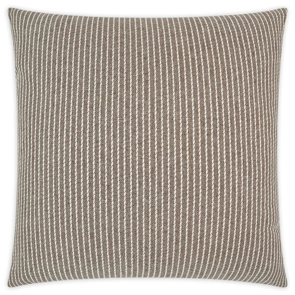 Lea Square Throw Pillow - Brown, Acrylic