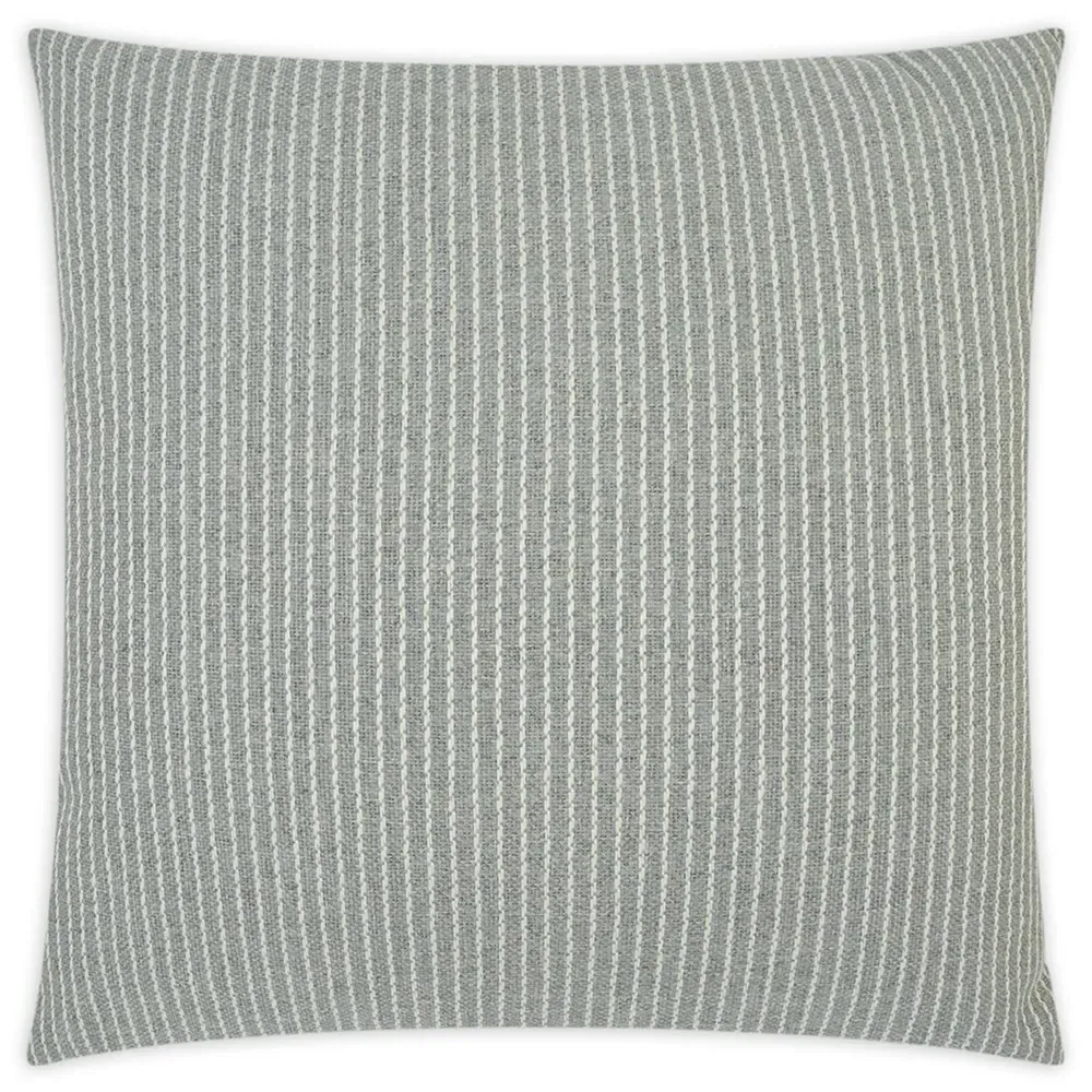 Lea Square Throw Pillow - Grey, Acrylic