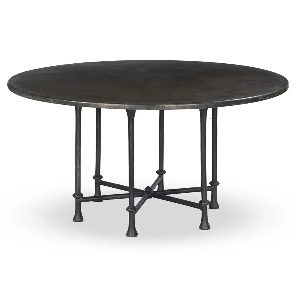 Leblanc 60" Outdoor Dining Table - Bronze, Aluminum