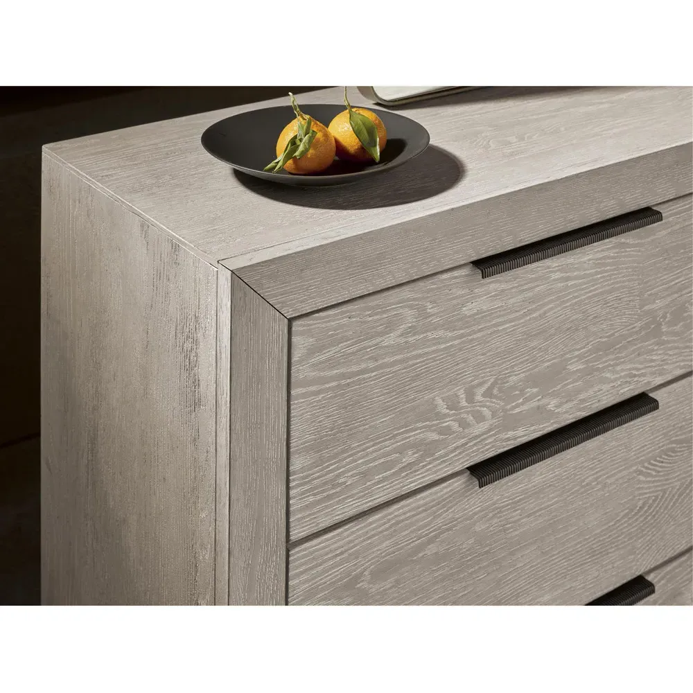 Leighton 6 Drawer Dresser - Grey, Oak