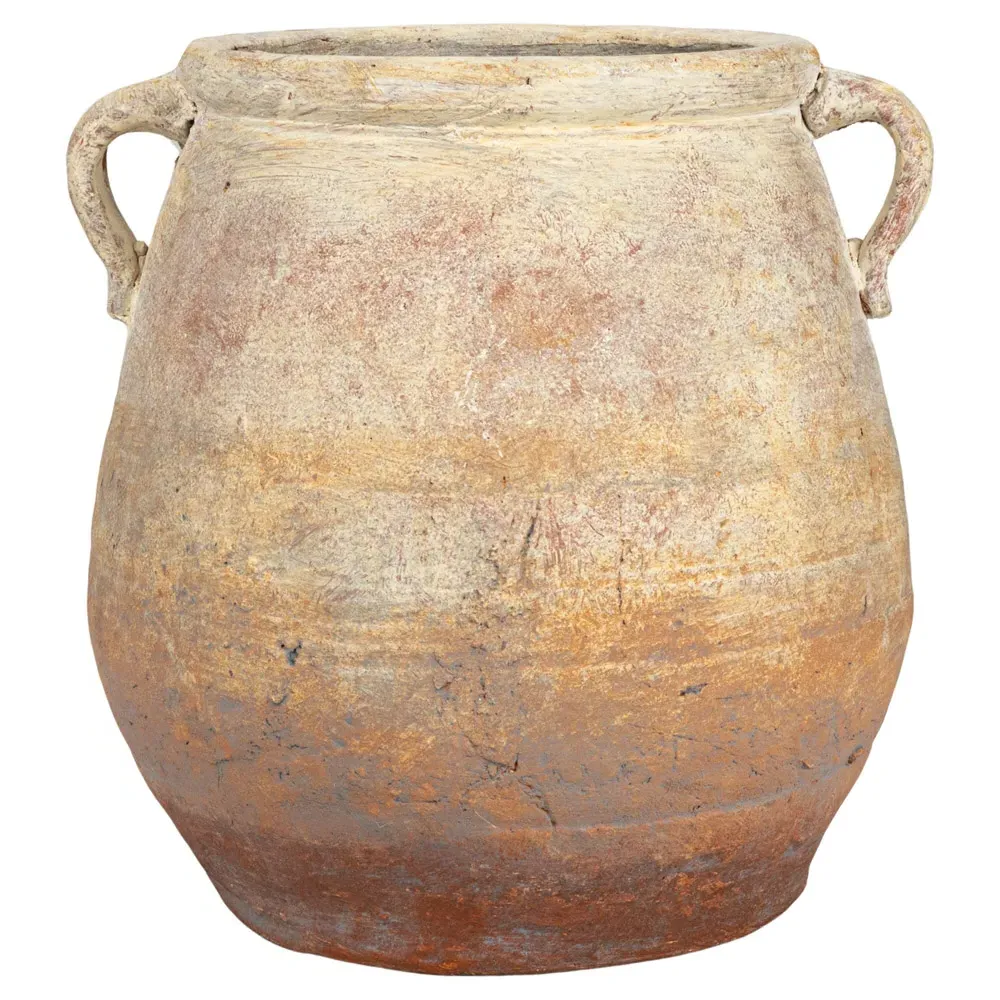 Leith Planter Vase - Distressed Orange, Terracotta