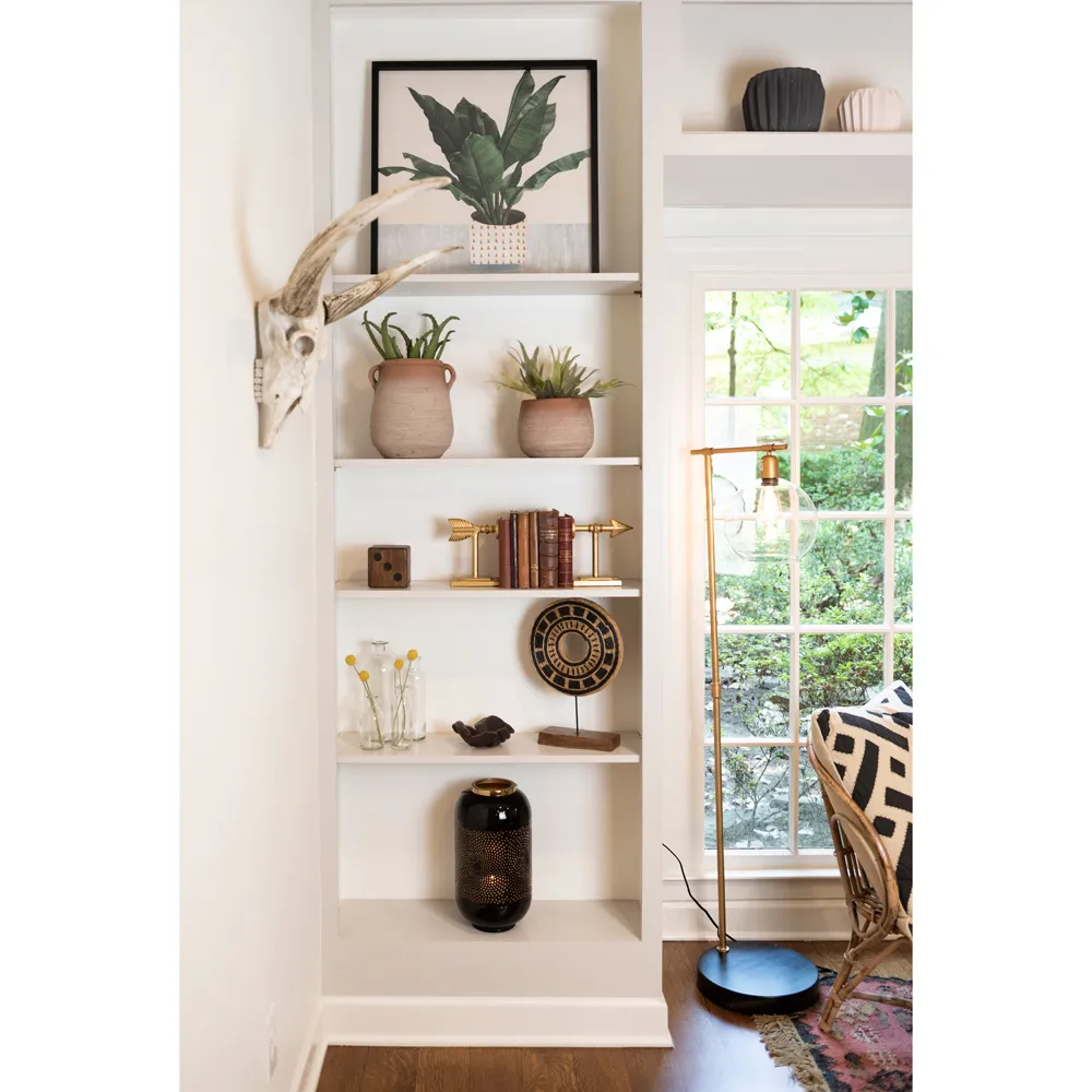 Leith Planter Vase - Whitewash, Terracotta