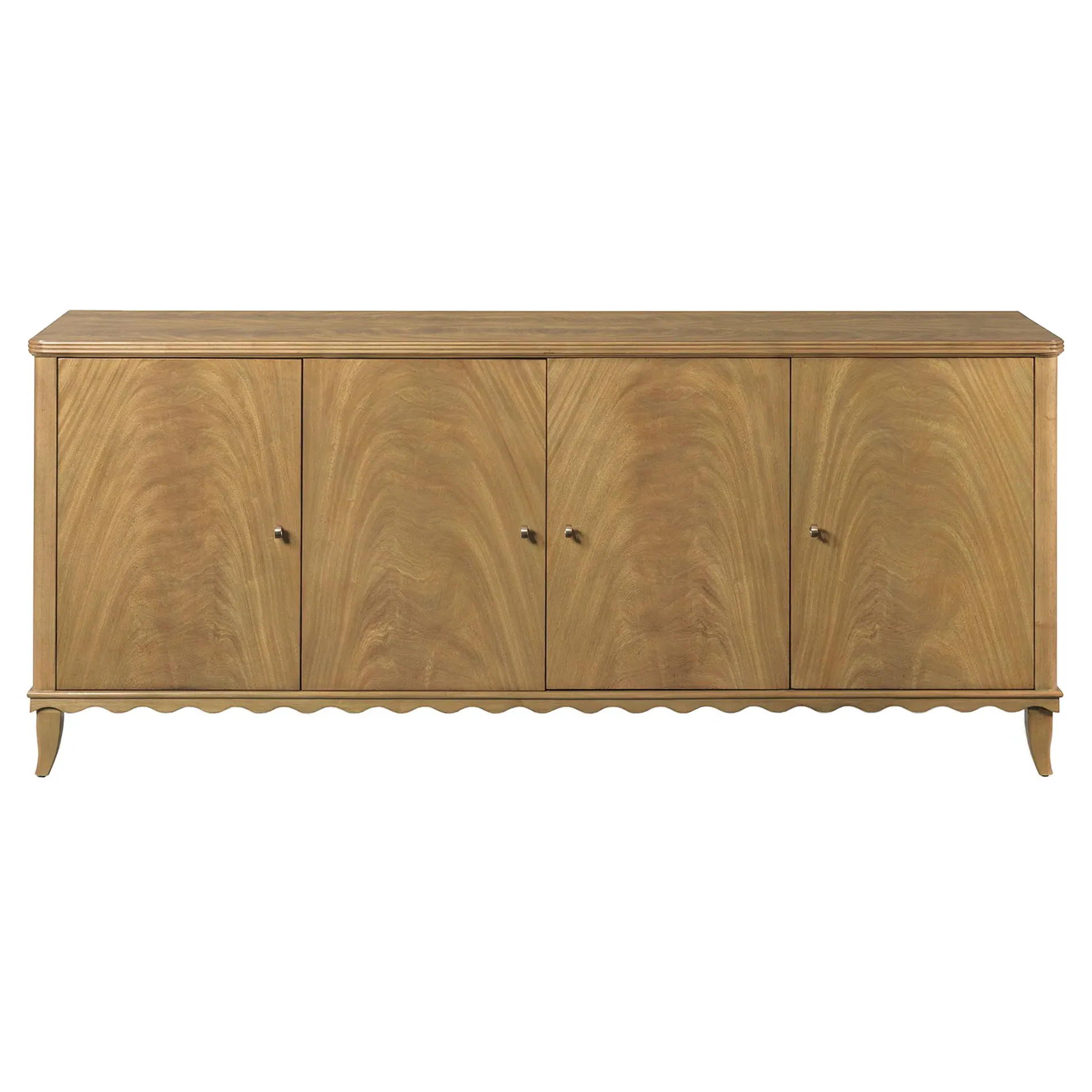 Lela Scalloped Media Cabinet - Auden, Wood