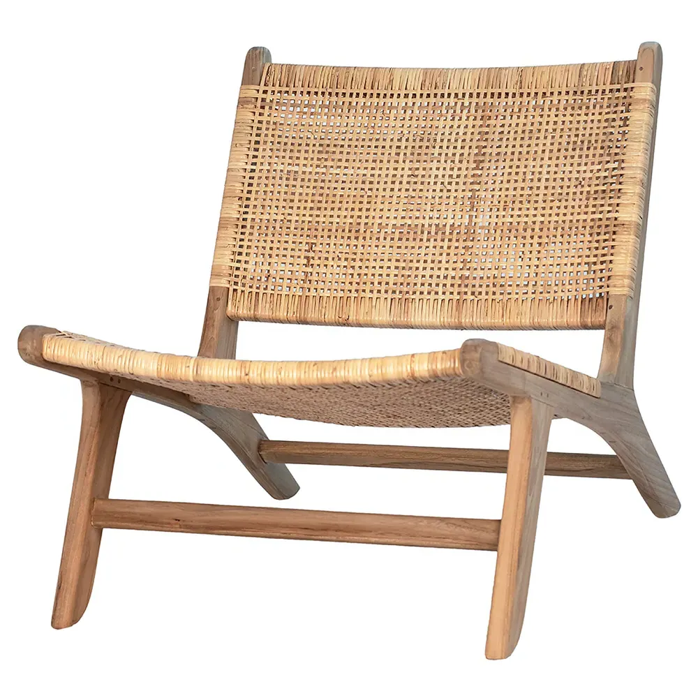 Lemar Occasional Chair - Brown, Teak Wood image