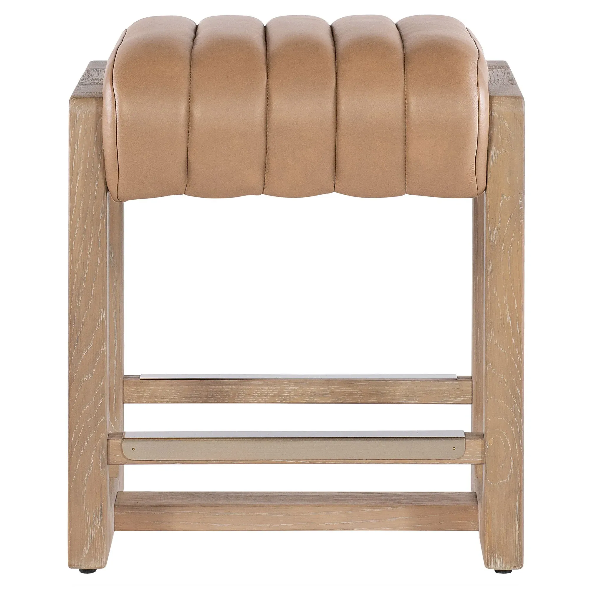 Leni Counter Stool - Brown, Oak image