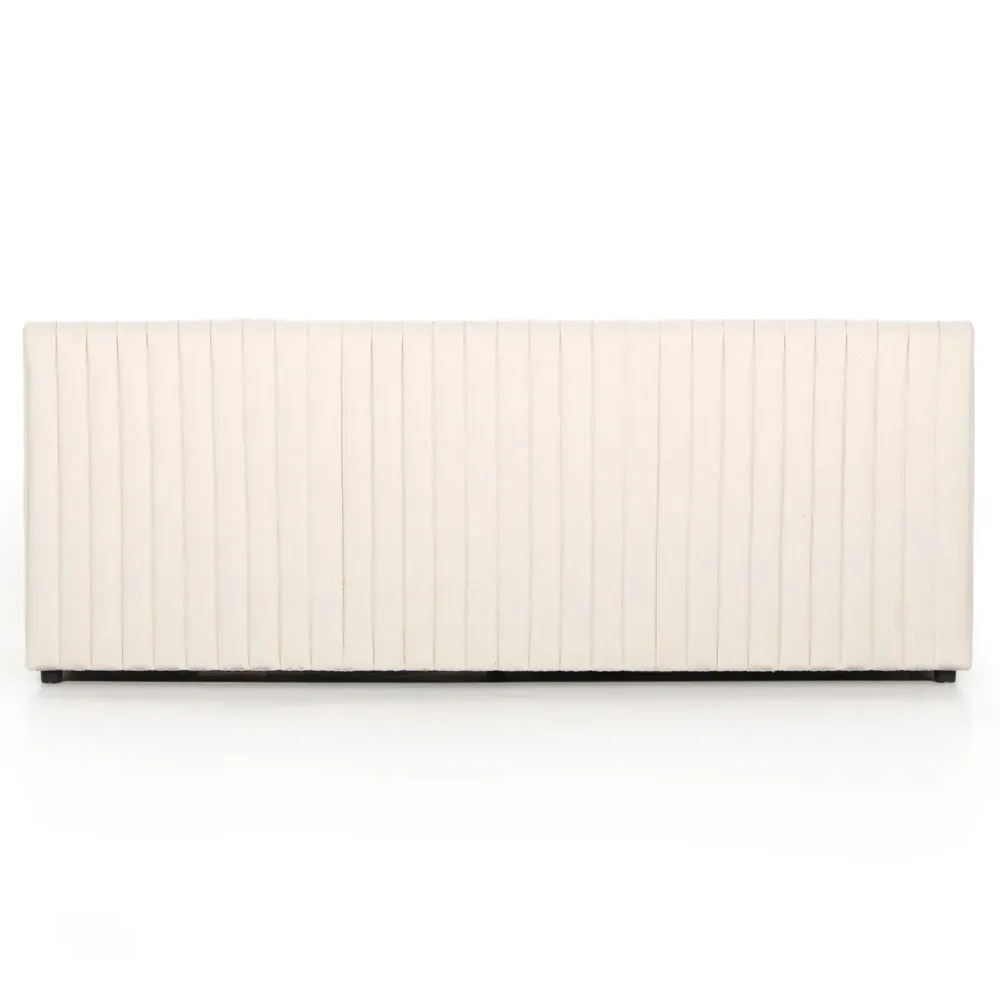 Leo Extra Large Dining Bench - Beige, Performance Fabric