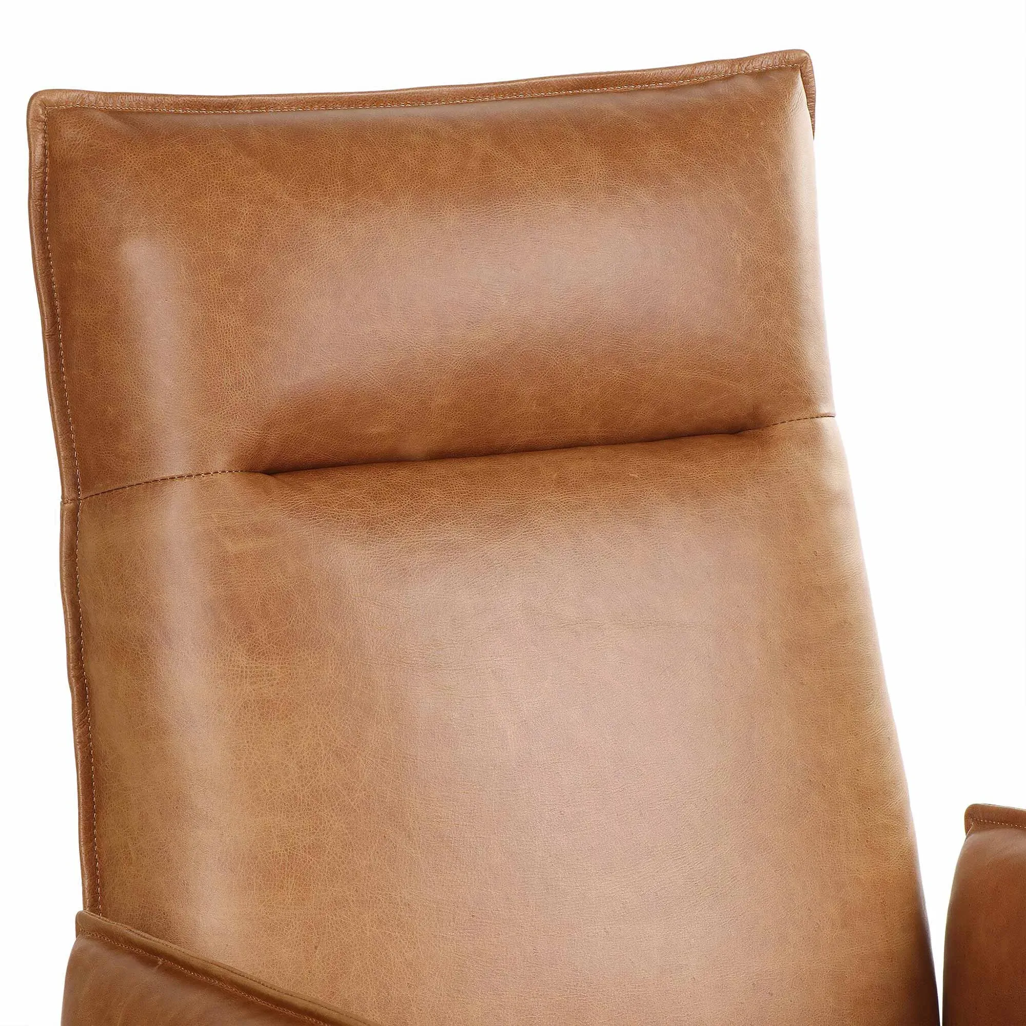 Leon Executive Office Chair - Brown, Leather