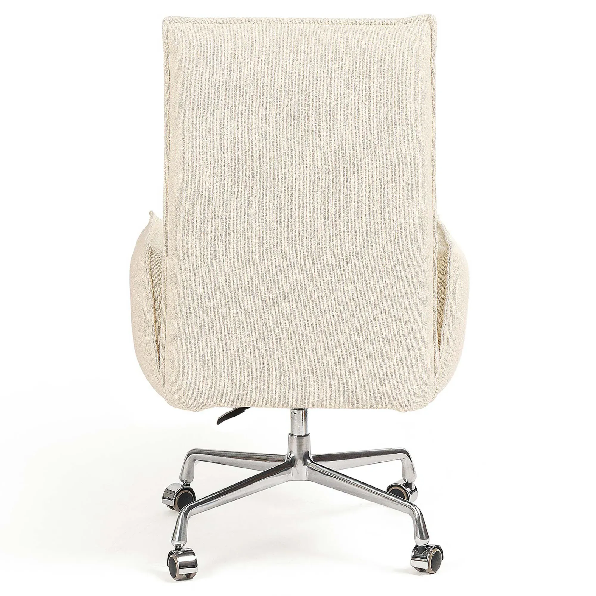 Leon Executive Office Chair - Cream, Performance Fabric