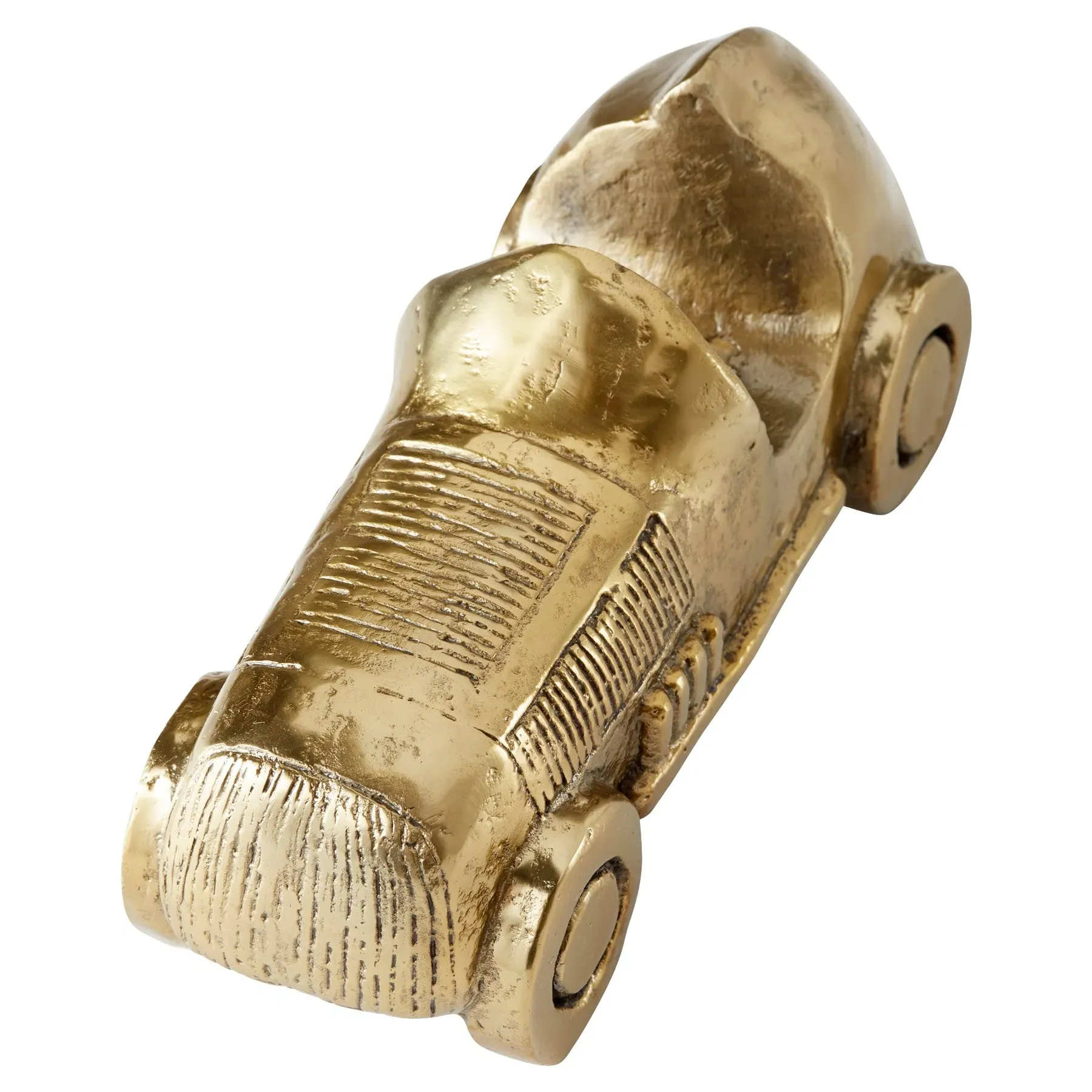 Leon Iron Automobile Sculpture - Aged Brass