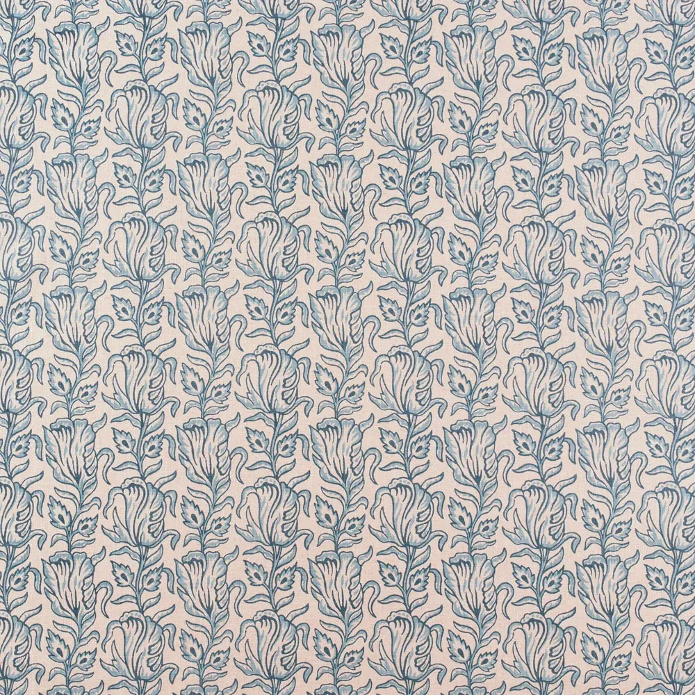 Leon Slipcovered Arm Chair - Blue