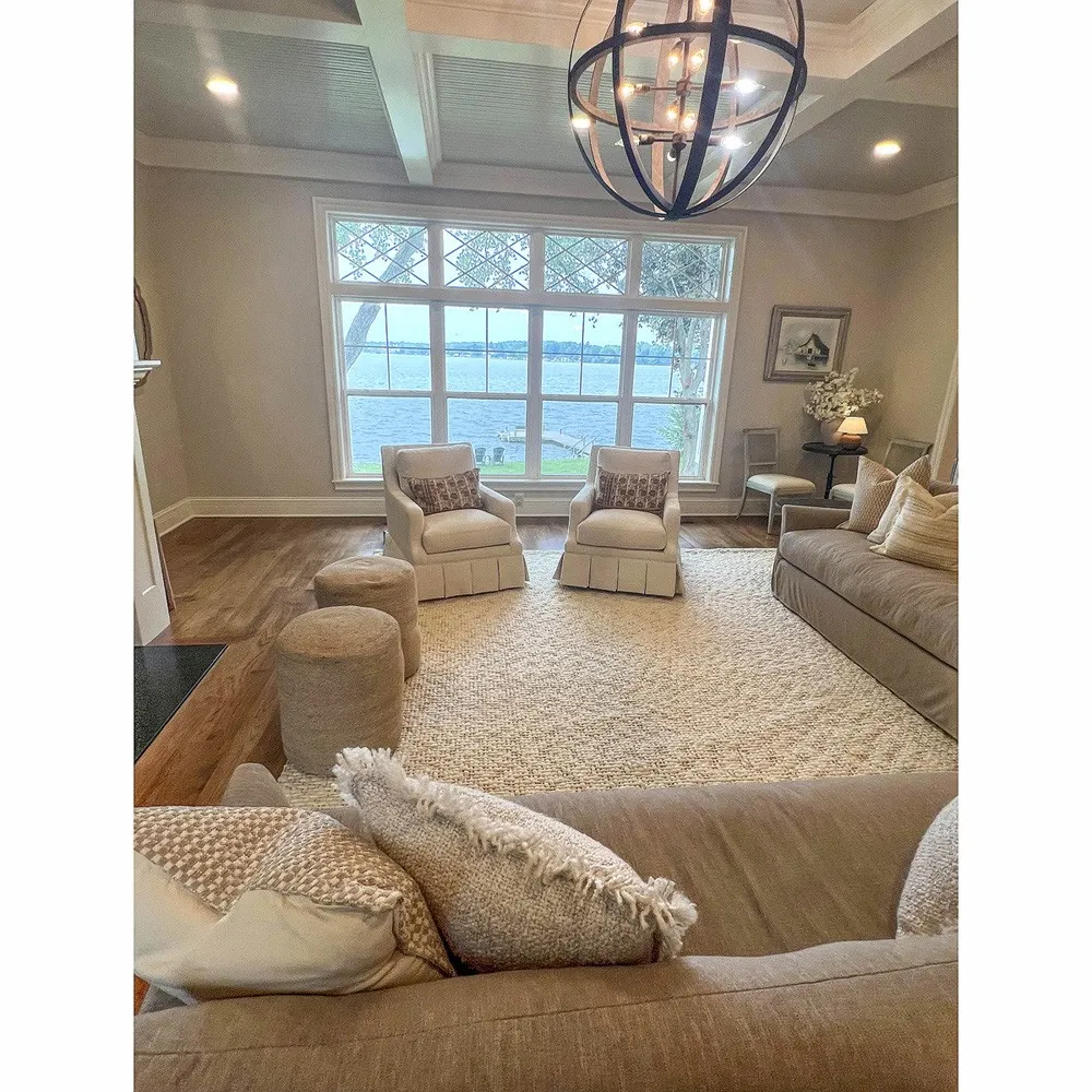 Leon Slipcovered Arm Chair - Blue